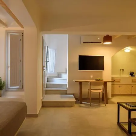 Acro Blue Luxury לינה וארוחת בוקר Akrotírion